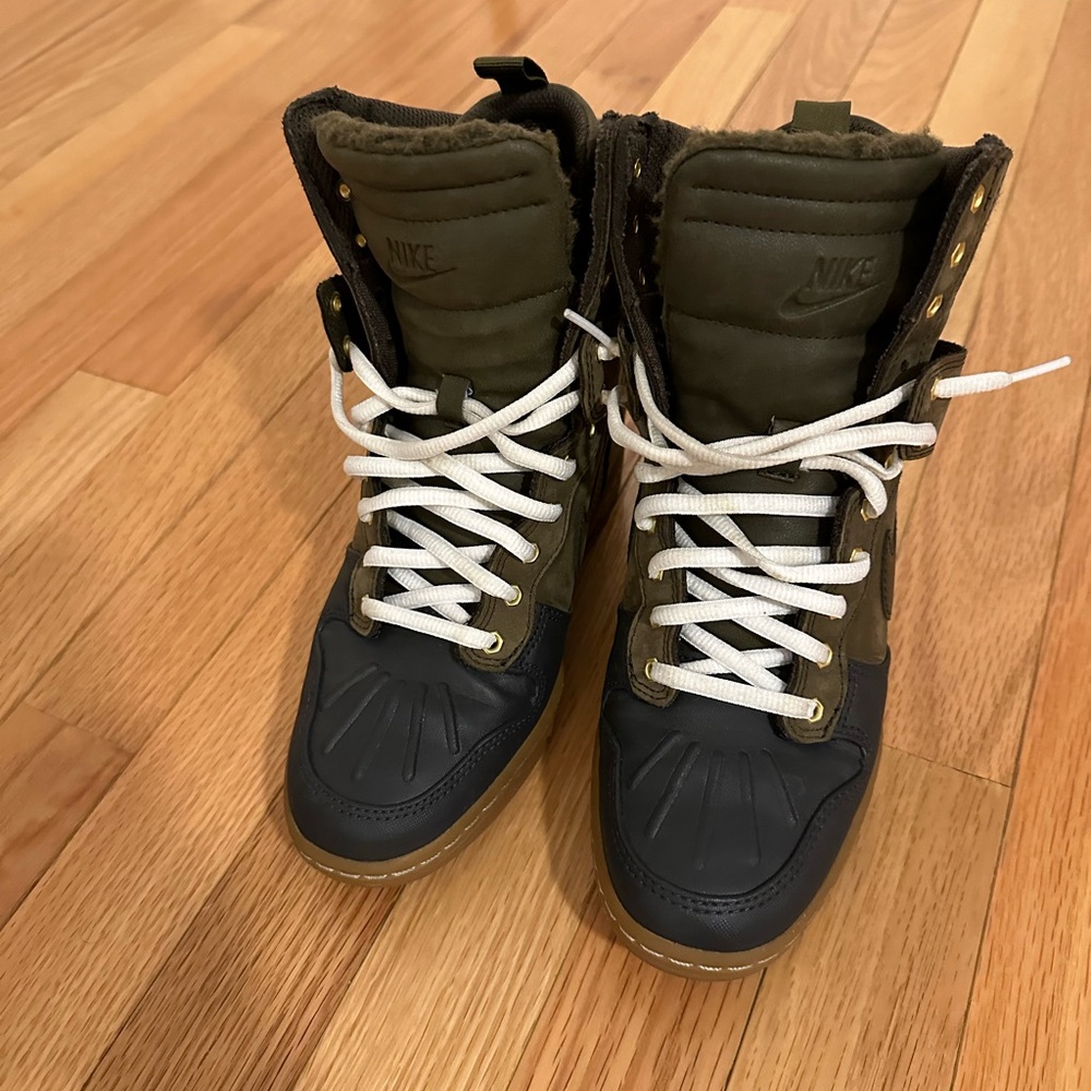 Nike Dunk Sky Hi Sneaker Wedge Boots